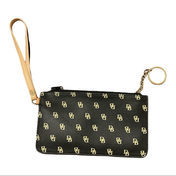 Dooney and Bourke Handbag with crossbody strap, wristlet and ID Holder - Picture 10 of 12